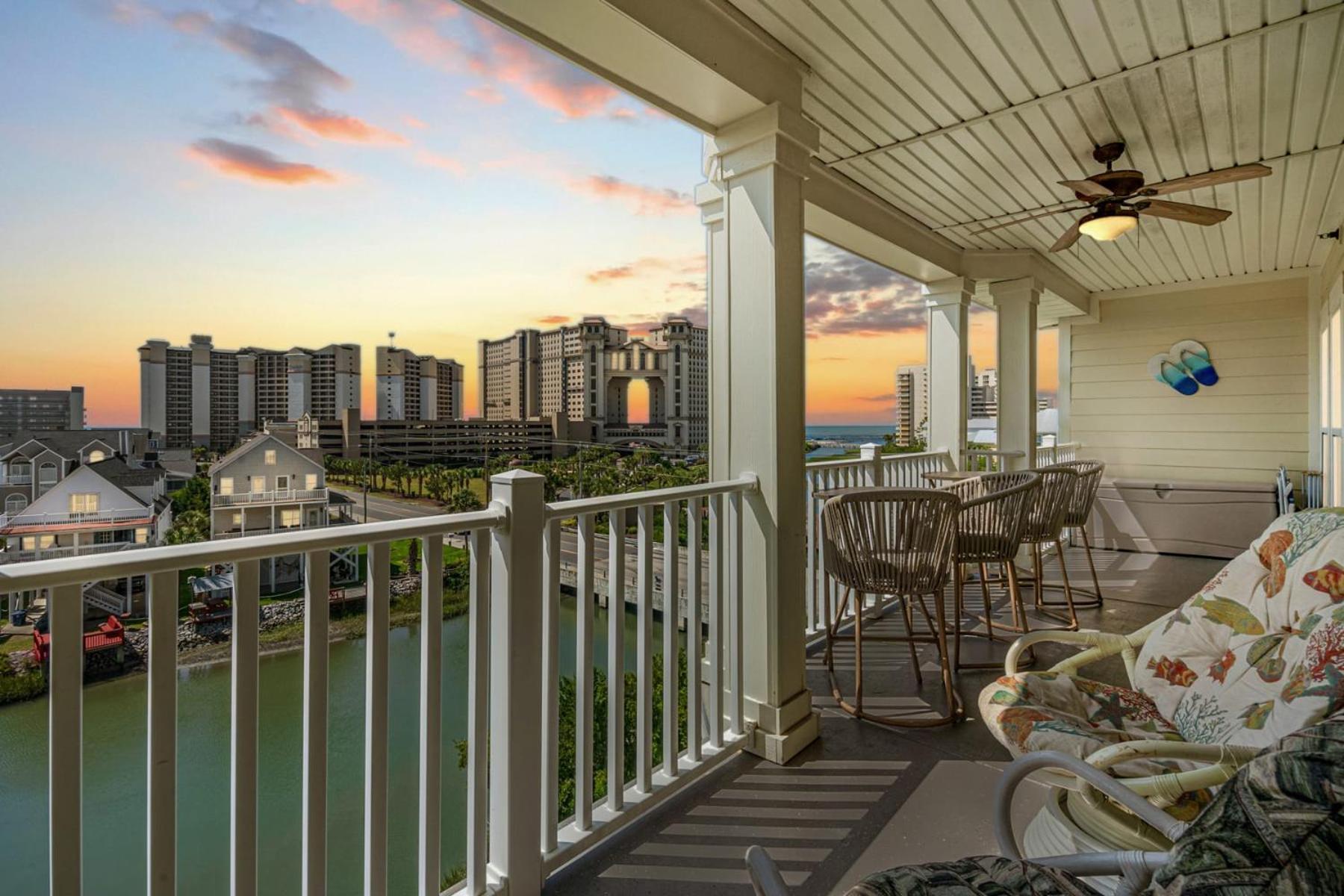 默特尔比奇Ocean Marsh Relaxing Waterfront Loft Unit 403别墅 外观 照片