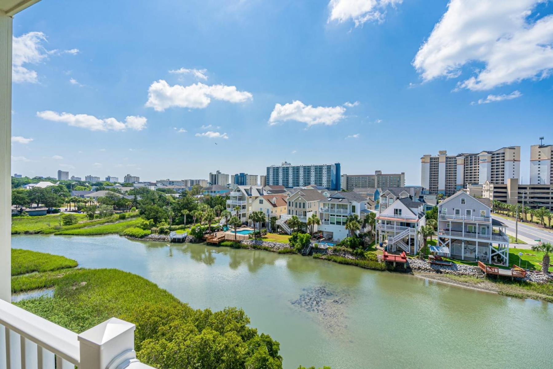 默特尔比奇Ocean Marsh Relaxing Waterfront Loft Unit 403别墅 外观 照片